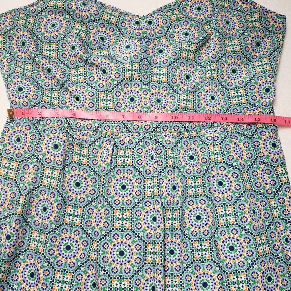 J. Crew Factory Dress Womens 12 Green Mini Seaside Cami Pockets Spaghetti Strap - Picture 5 of 16